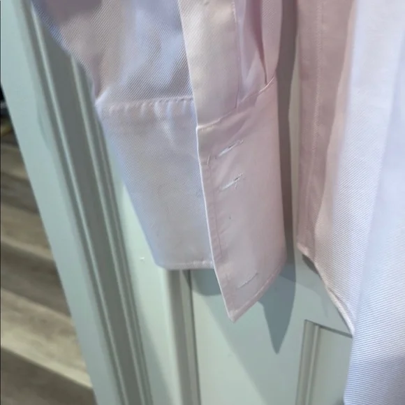 Joseph Abboud Pink French Cuff Dress Shirt - Picture 4 of 4